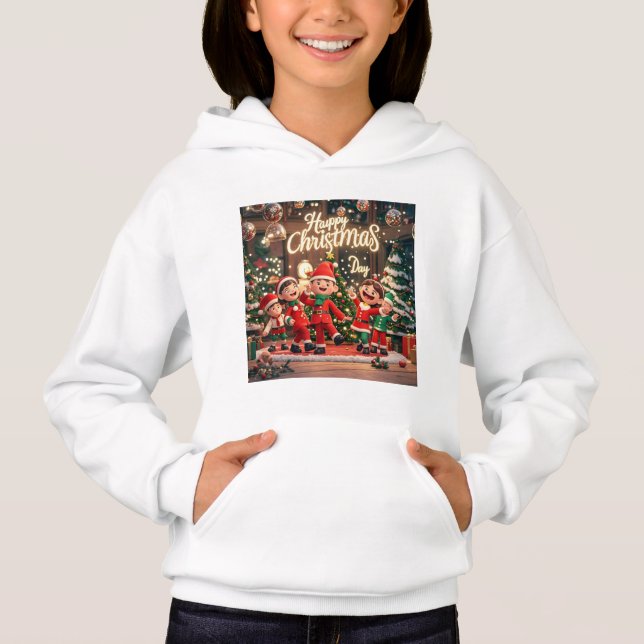 Kids Pullover Hoodie T Shirt (Framsida)