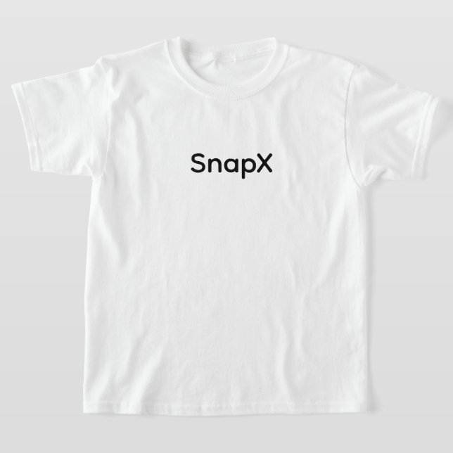 Kids Quote Tee - SnapX (Laydown)
