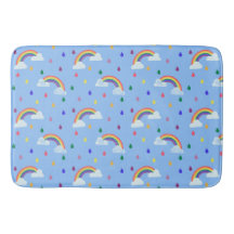 Kids Rainbow Raindrops Mönster Cute