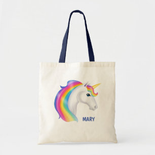 Kids Rainbow Unicorn Halloween Candy Tygkasse
