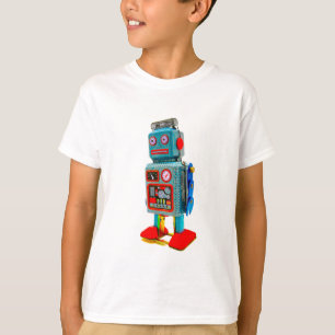 KIDS RETRO ROBOT T-SHIRT