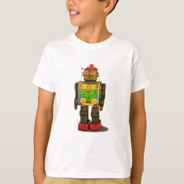 KIDS RETRO ROBOT T-SHIRT