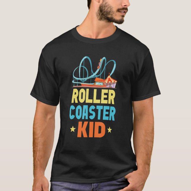 Kids Roller Underlägg Kid Roller Underlägg Enthusi T Shirt (Framsida)