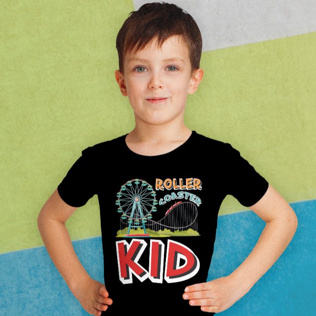 Kids Roller Underlägg T Shirt (Skapare uppladdad)