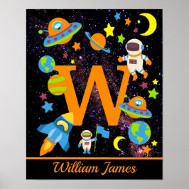 Kids Rymden Milkyway Poster