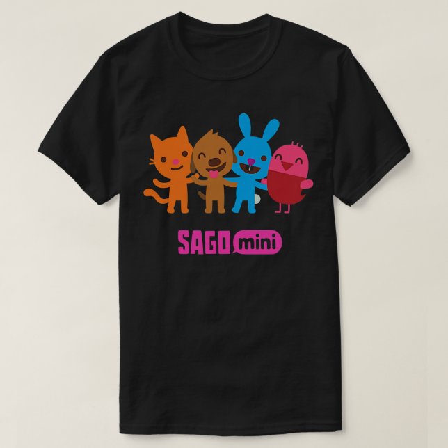 Kids Sago Mini Friends  T Shirt (Design framsida)