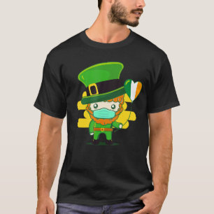 Kids Saint Patricks Day St Pattys Leprechaun Cute T Shirt
