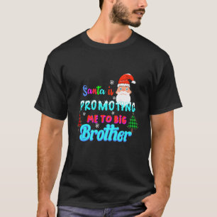 Kids Santa befordrar mig till Big Brother För barn T Shirt