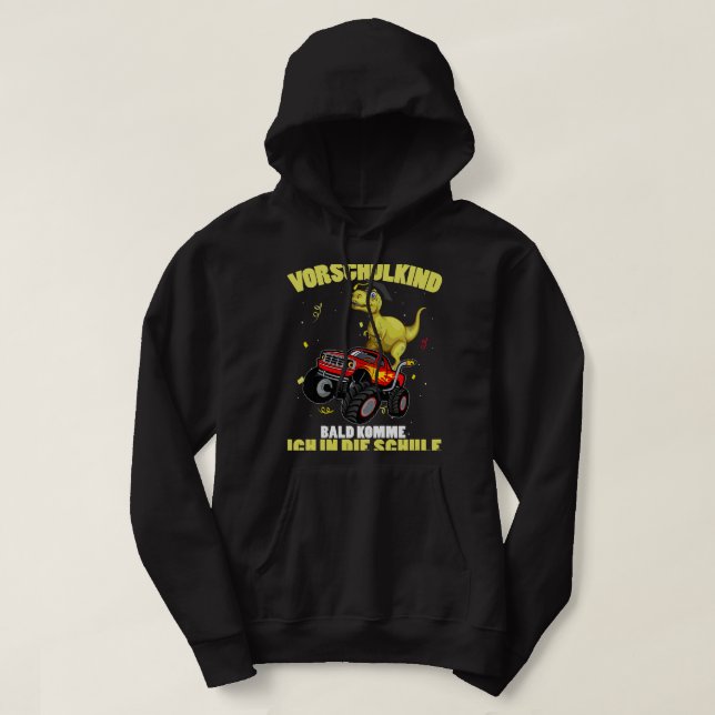 Kids Schulkind Schulanfang Hoodie (Design framsida)