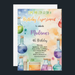 Kids Science Födelsedagsfest Inbjudningar<br><div class="desc">Kids Science Födelsedagsfest inbjudan</div>