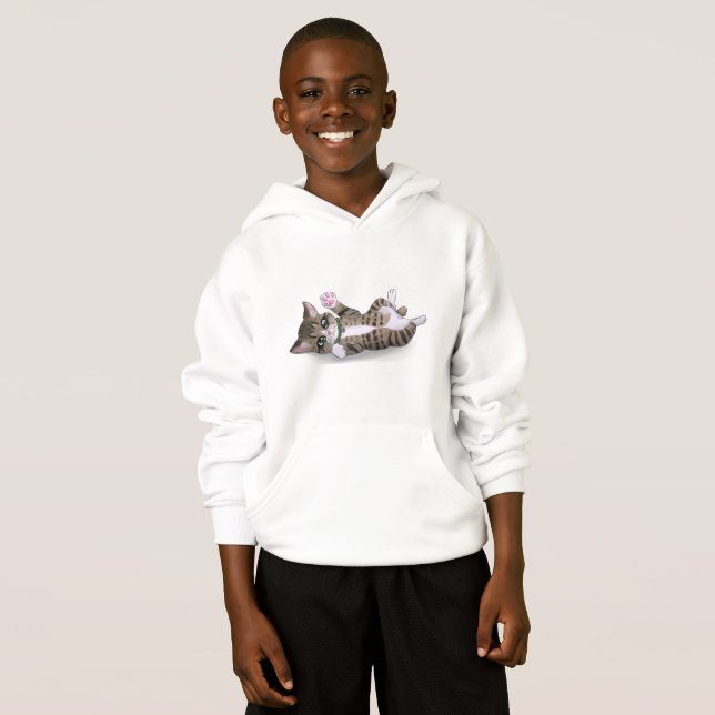 Kids Sebastian Hoodie Tröja (Hel framsida)