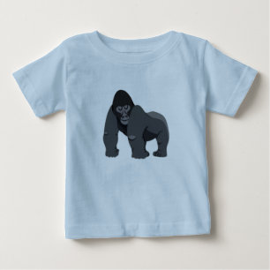 KIDS/SEGMENT #GORILLA T SHIRT