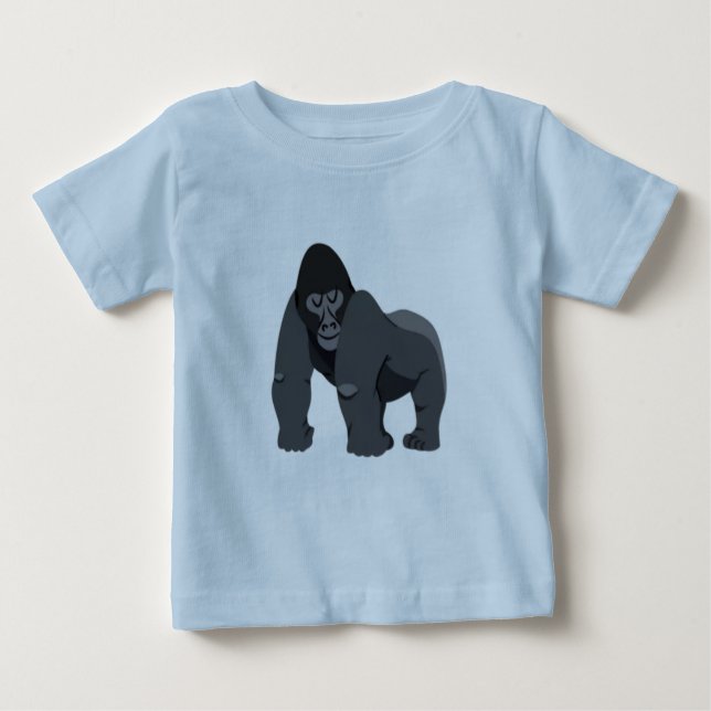 KIDS/SEGMENT #GORILLA  T SHIRT (Framsida)