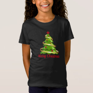 Kids Shirt Helgdag Träd T