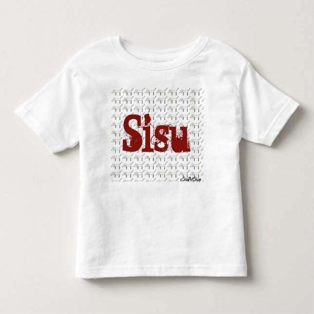 Kid's Sisu Art Shop Shirt Tee (Framsida)