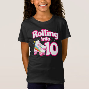 Kids Skate Party - 10:e födelsedag - Roller Skatin T Shirt