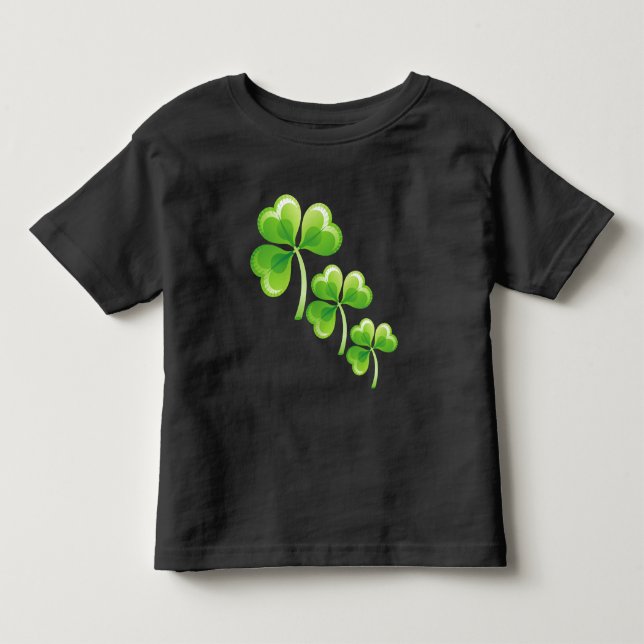 Kids Småbarn Tee-St. Patrick's Day T Shirt (Framsida)