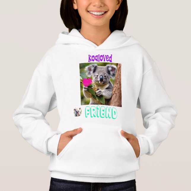 Kids som Kärlek Animals Koala T Shirt (Framsida)