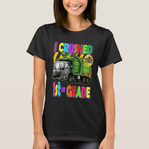Kids Sopor Lastbil I krossade andra Klass Kids Gra T Shirt