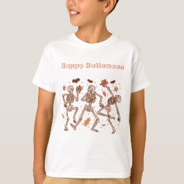 Kids Spooky Happy halloween T Shirt