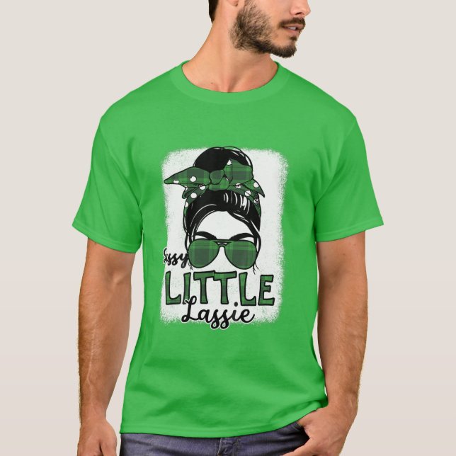 Kids St patricks day ger Cute Baby Småbarn Sassy T Shirt (Framsida)