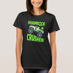 Kids St patricks day till Monster Lastbil Älskare T Shirt