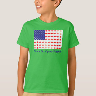 Kids Stars och Vipers för Baseball Tee