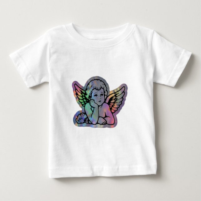 Kids Stickers Baby T-Shirt (Framsida)