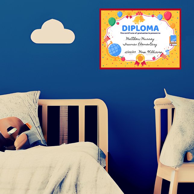 Kids Studenten Diploma (Skapare uppladdad)