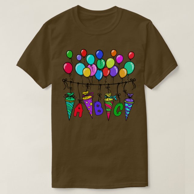 Kids Stylish Nursery School Class Kindergarten Lea T Shirt (Design framsida)