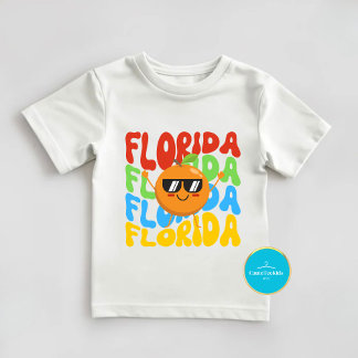 Kids Summer Shirt | Floridas Orange T-Shirt