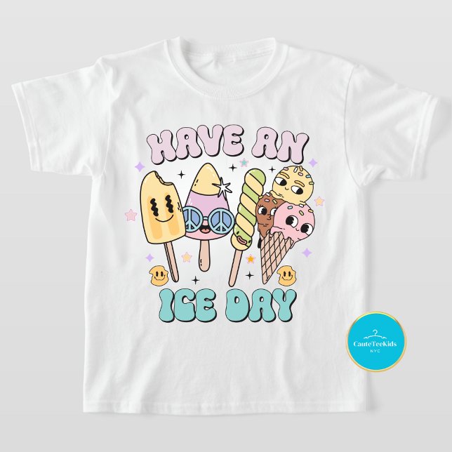 Kids Summer Shirt | Ha en isdag T-Shirt (Skapare uppladdad)