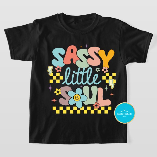 Kids Summer Shirt | Sassy Little Soul T-Shirt (Skapare uppladdad)