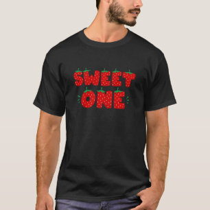 Kids Sweet One Strawberry Birthday Berry First Bab T Shirt