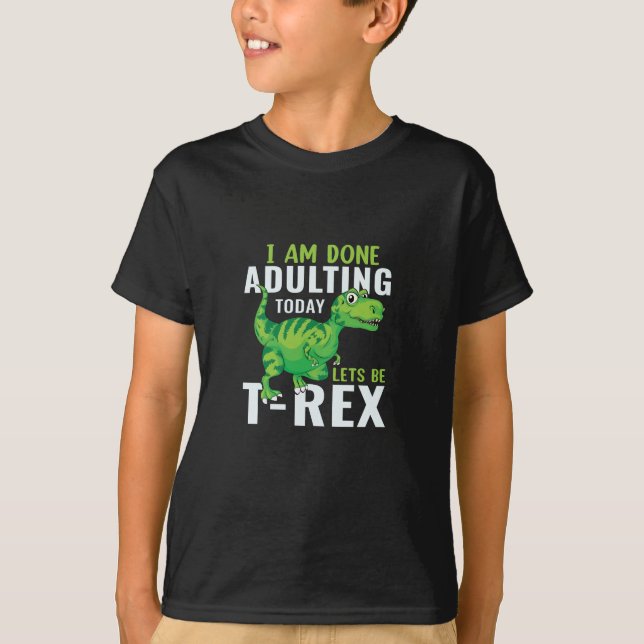 Kids T-REX T Shirt (Framsida)