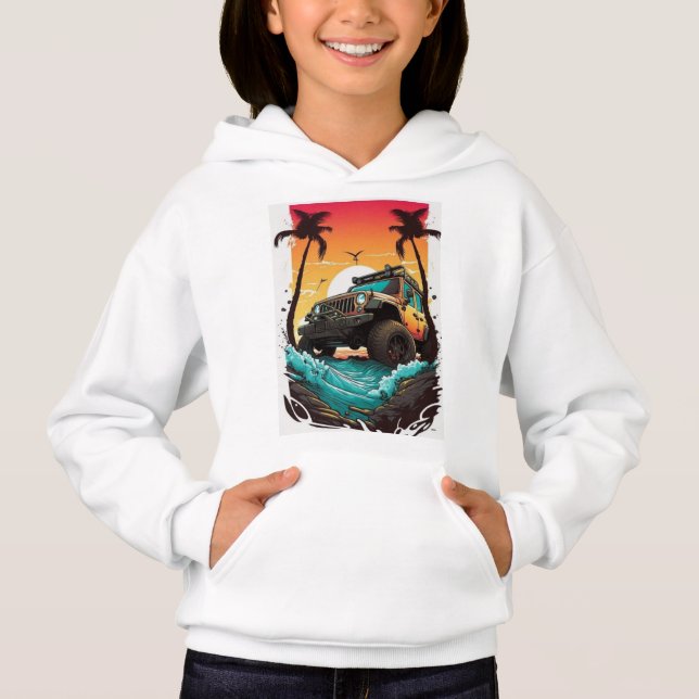 Kids T-Shirt Hoodie (Framsida)
