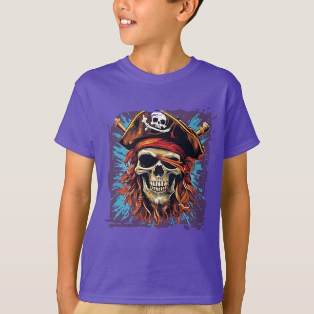 Kids T-Shirt Pirat (Framsida)