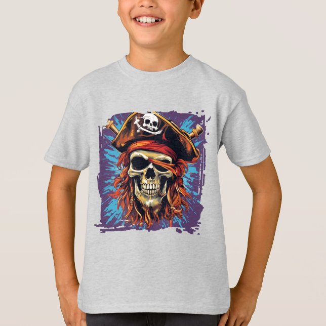 Kids T-Shirt Pirat (Framsida)