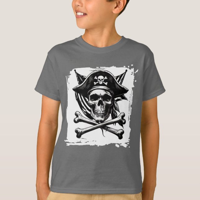 Kids T-Shirt Pirat (Framsida)