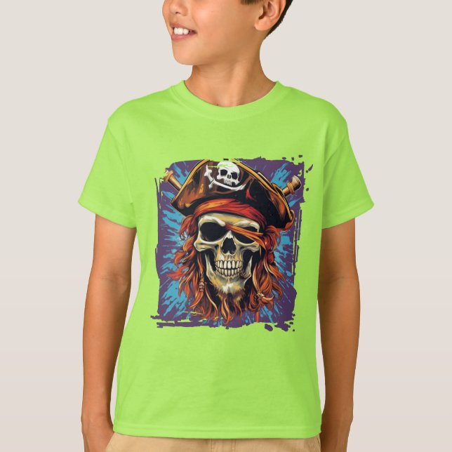 Kids T-Shirt Pirat (Framsida)