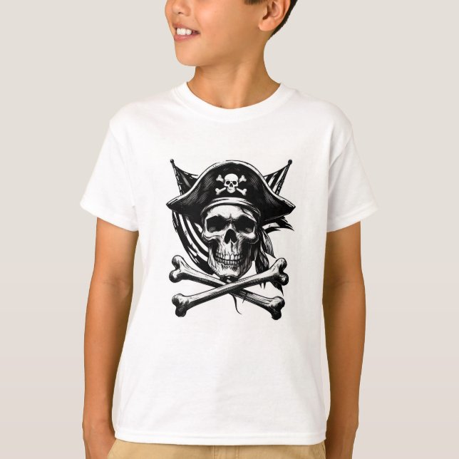 Kids T-Shirt Pirat (Framsida)