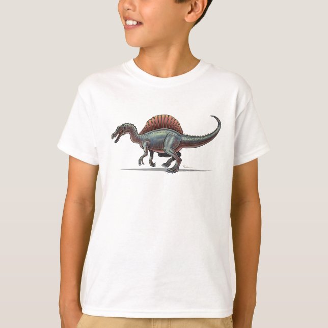Kids T-shirt Spinosaurus Dinosaur (Framsida)