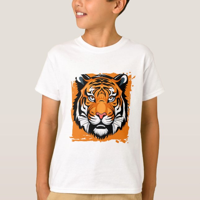 Kids T-Shirt Tiger (Framsida)