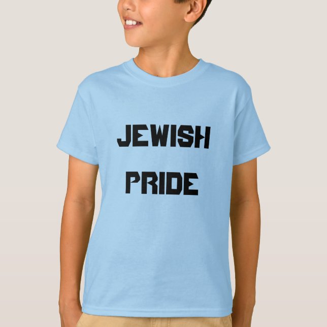 KIDS T SHIRTS - JEWISH PRIDE (BÅDA SIDOR) (Framsida)