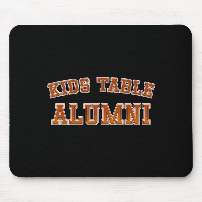 Kids Table Alumni Thanksgiving Fun Family Gatherin Musmatta (Framsidan)