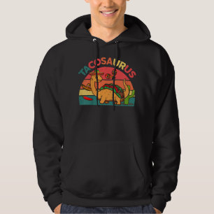 Kids Tacosaurus Tacos Mexican-Shirt Småbarn Boys F Hoodie