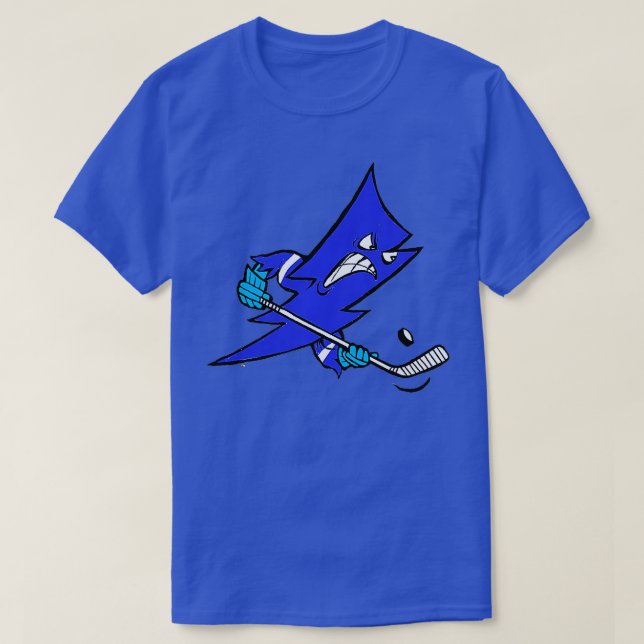 Kids Tampa Bay FL Florida Ice Hockey Lightning Fas T Shirt (Design framsida)