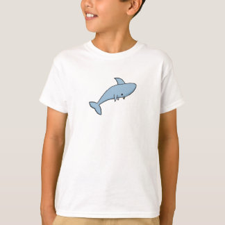 Kids Tecknad Shark T Shirt