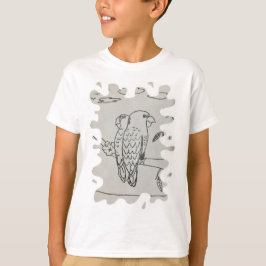 Kids Teckning Personlig T Shirt