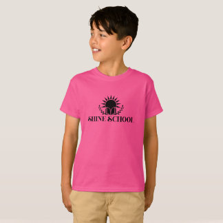kids tee black logo